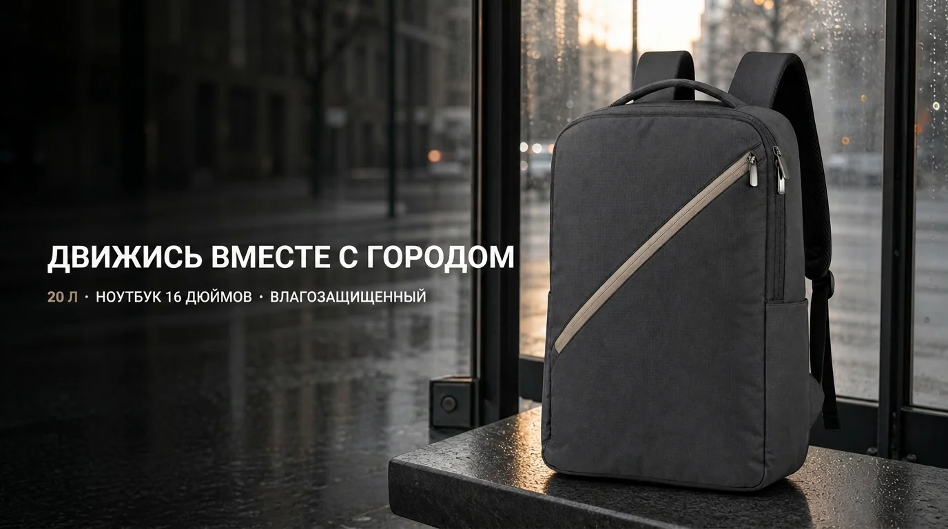 Локализованный рекламный макет на русском